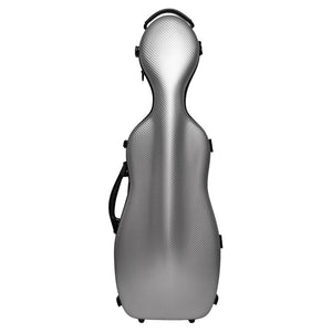 Molto Cello-Shaped Viola Case Silver