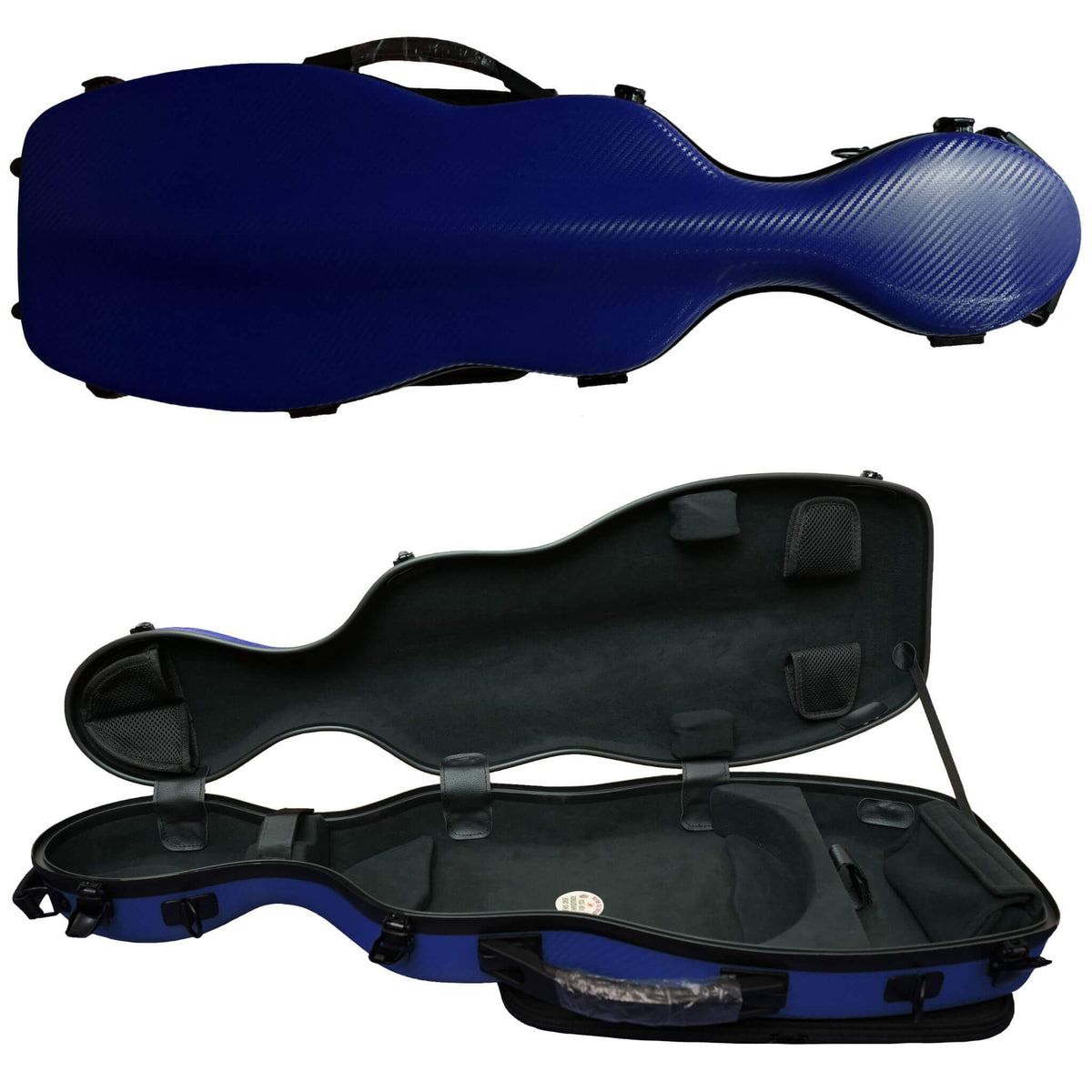 blue violin case