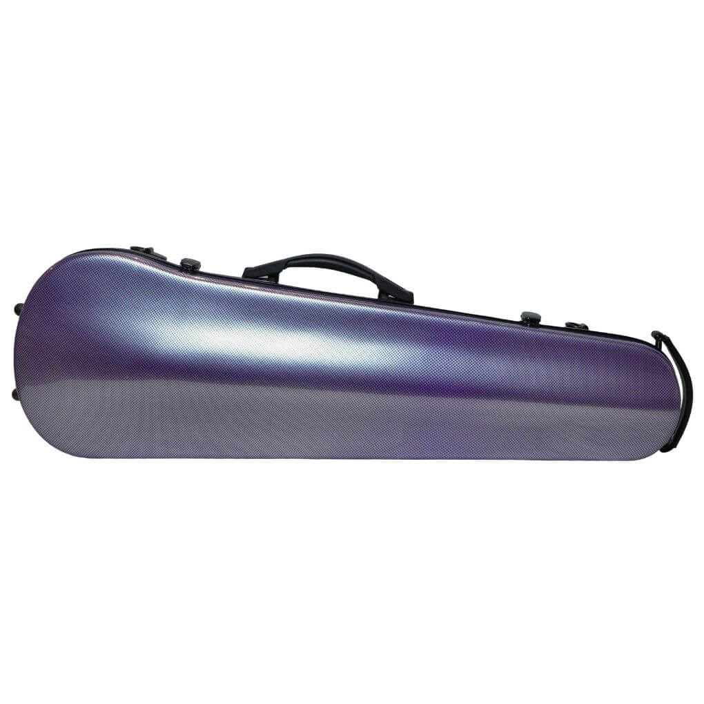 Molto Neo Shaped Violin Case Checkered Blue