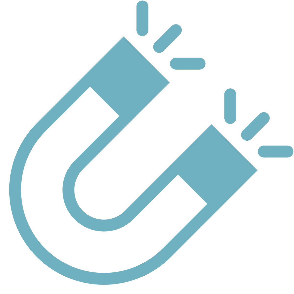 Magnetic bow holder icon