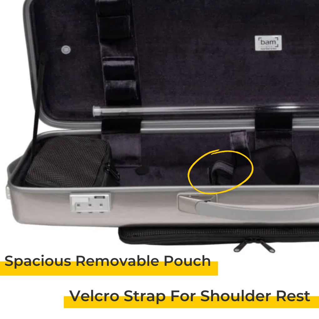 New Bam L'etoile Oblong Violin Case Accessories Pouch