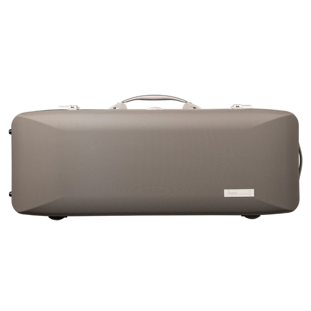 New Bam Panther Oblong Viola Case Grey