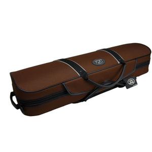 pedi oblong violin case brown