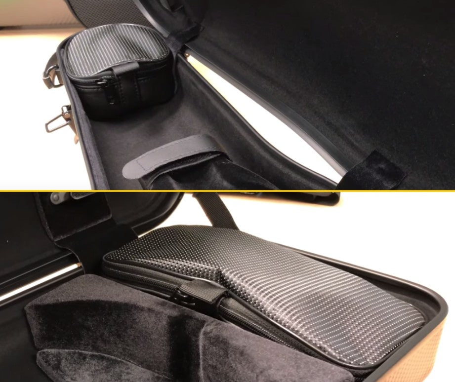 Gewa Pure Violin Case removable accessory pouch