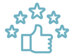 Customer reviews icon