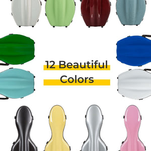 Tonareli Cello-Shaped Violin Case Color Collection