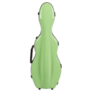 Tonareli Cello-Shaped Violin Case Lime Green