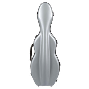 Tonareli Cello-Shaped Violin Case Silver