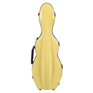 Tonareli Cello-Shaped Violin Case Yellow