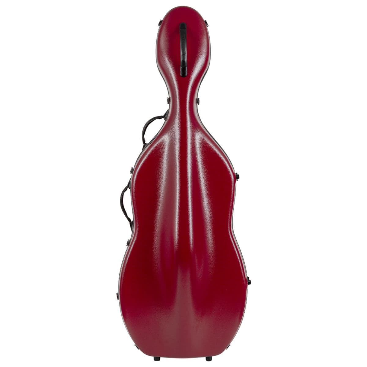 Tonareli Fiberglass Cello Case Burgundy