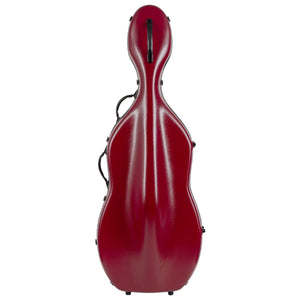 Tonareli Fiberglass Cello Case Burgundy