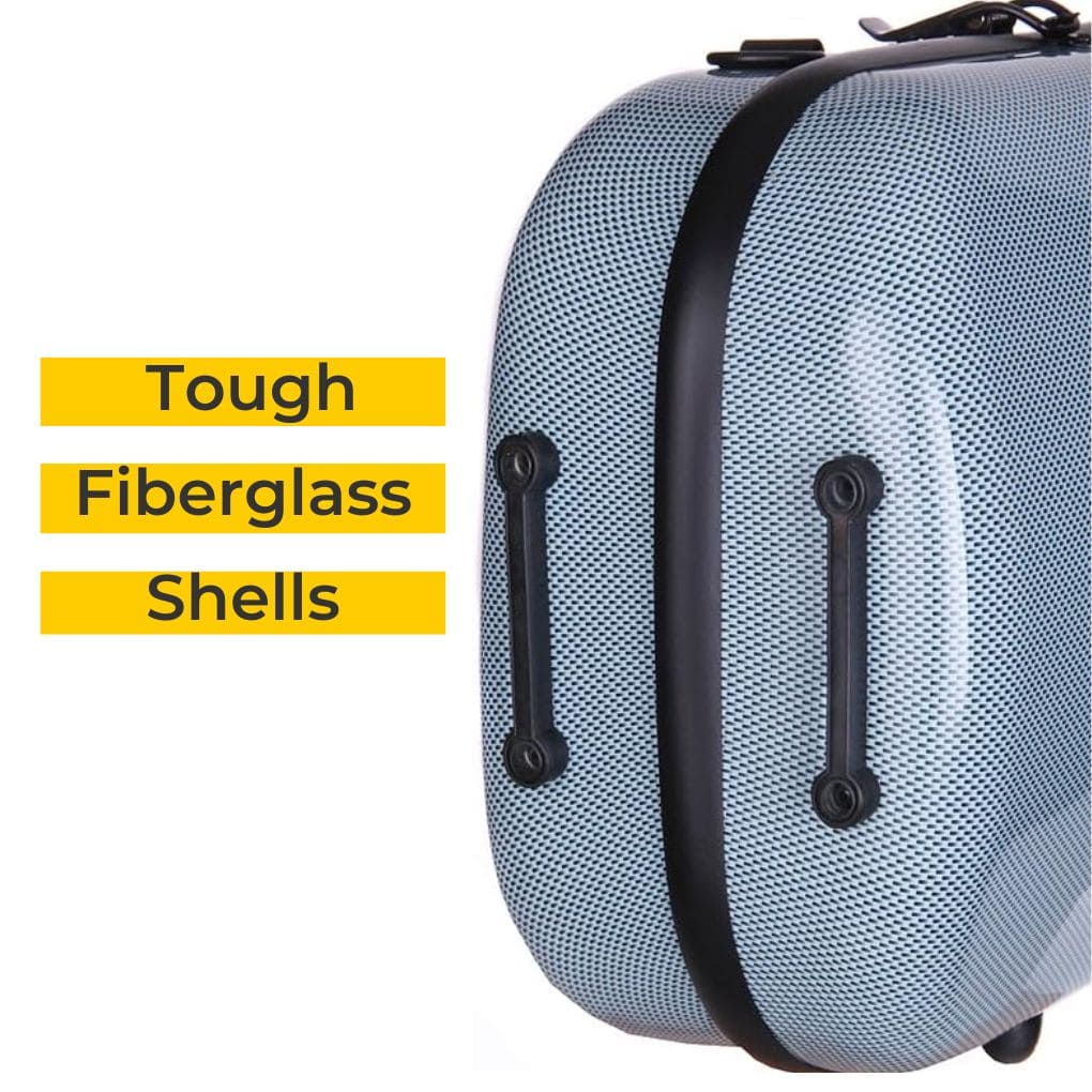 Tonareli Oblong Violin Case Fiberglass Shells