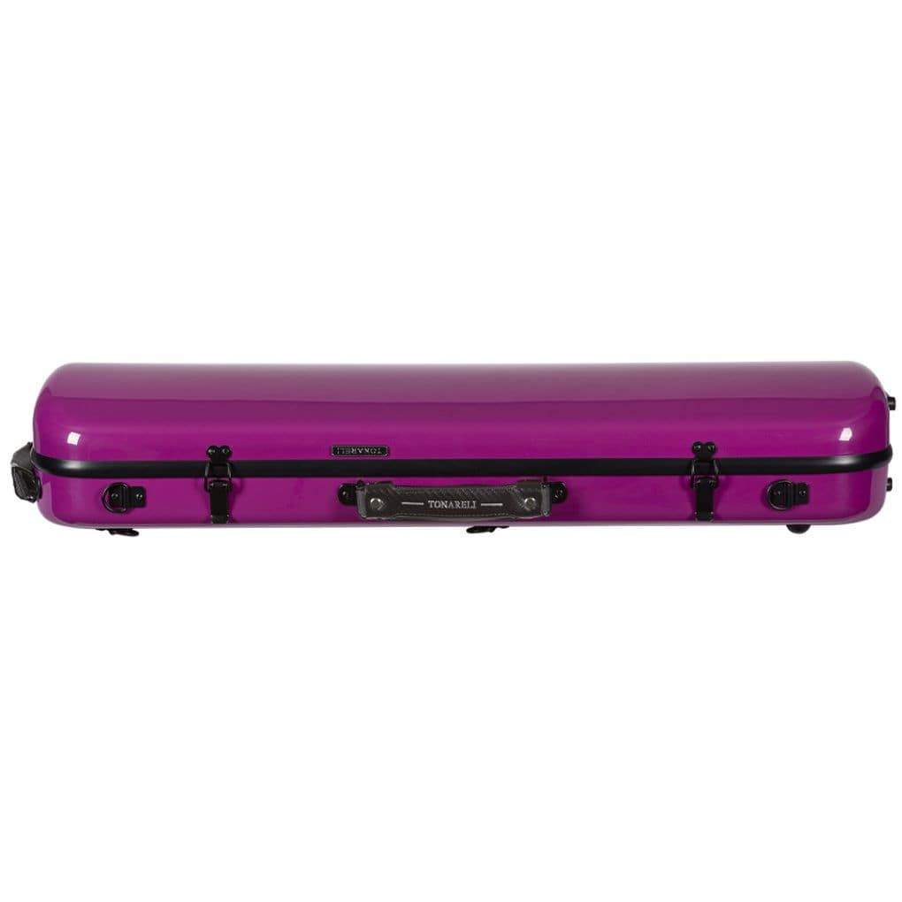 Tonareli Oblong Fiberglass Violin Case | Beautiful Colors - Great Violin  Cases