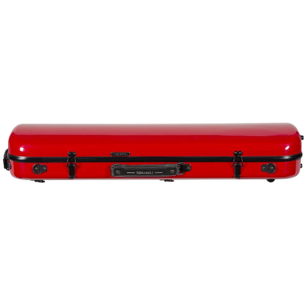 Tonareli Oblong Violin Case Red