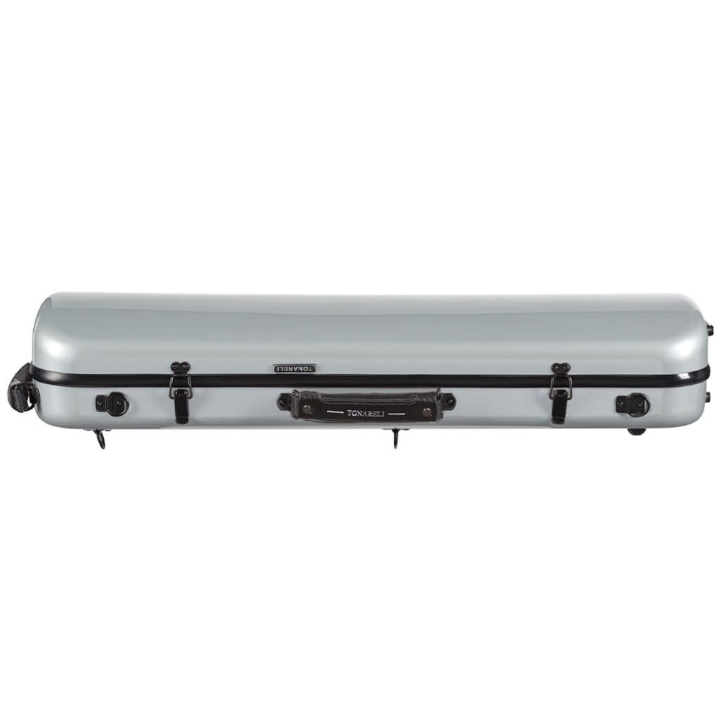 Tonareli Oblong Violin Case Silver