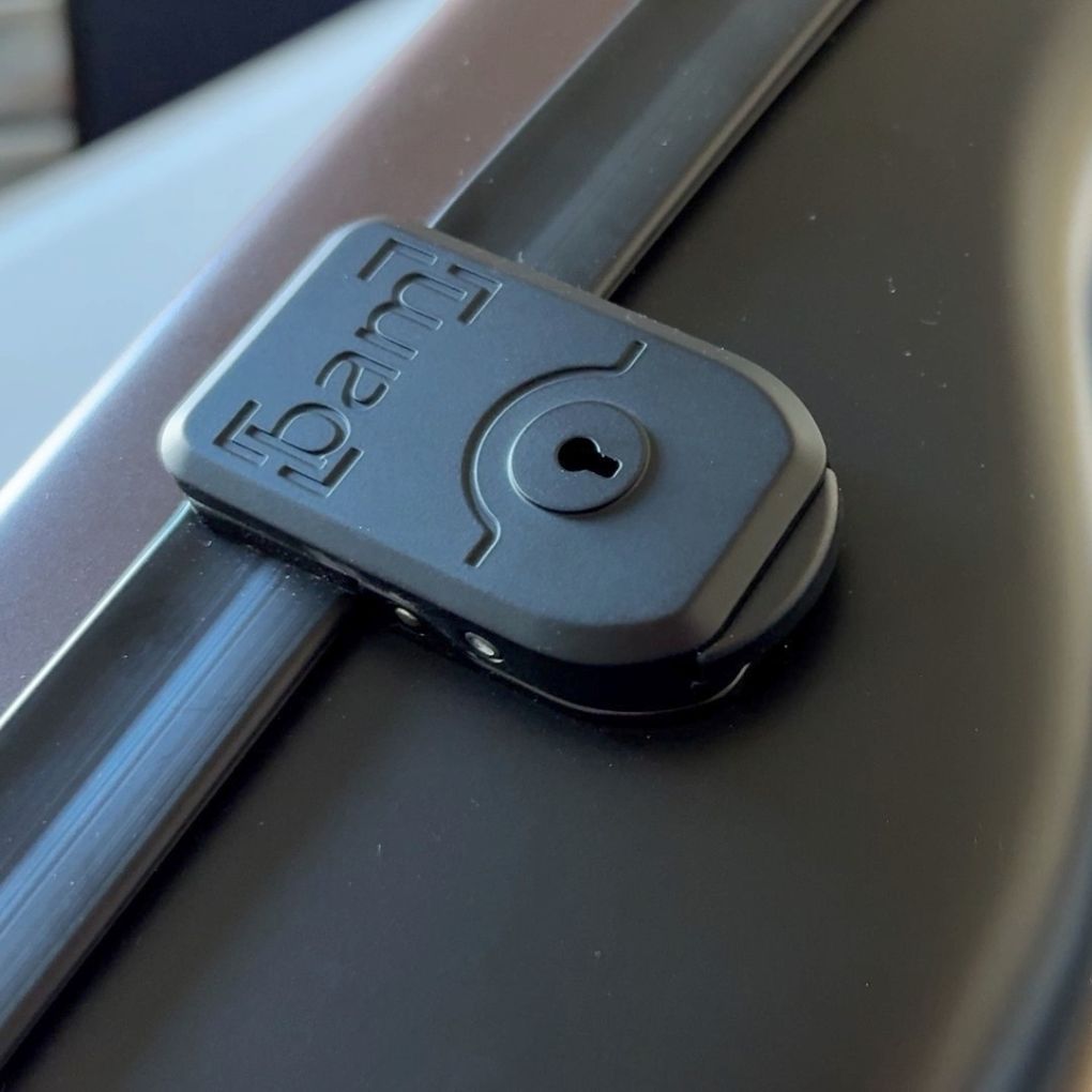 Bam Bonbon violin case 2nd generation polycarbonate locks