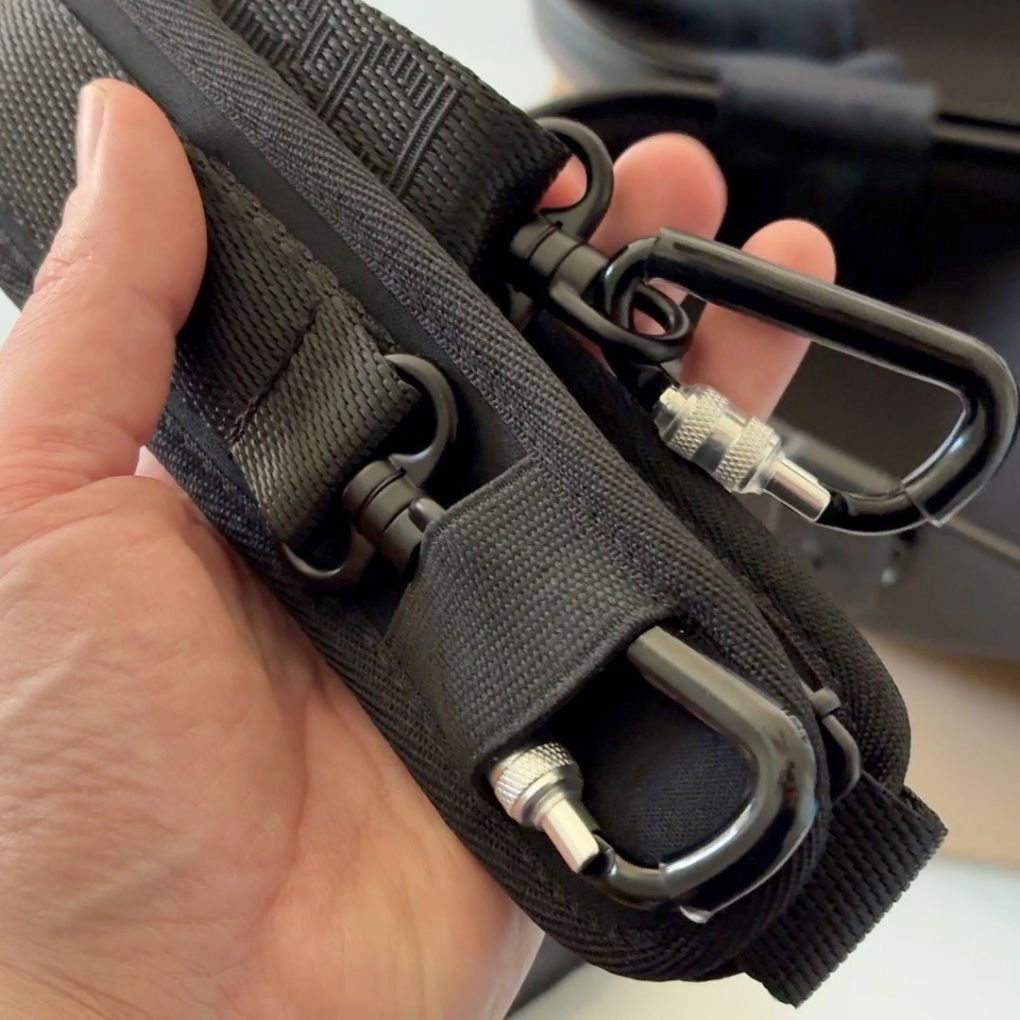 Bam Bonbon violin case padded backpack straps