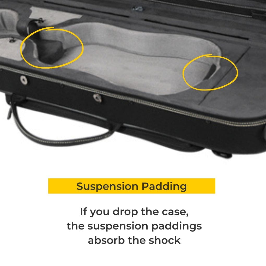 pedi case suspension padding