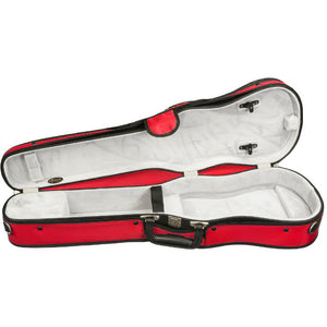 Bobelock 1007 Puffy Shaped Violin Case Red