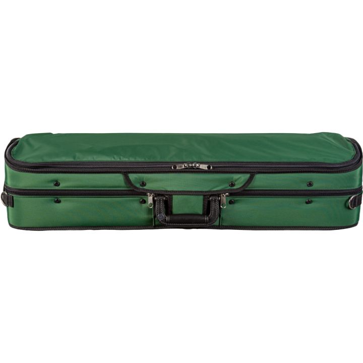 Bobelock 1003 Featherlite Green Puffy Oblong Violin Case - Great