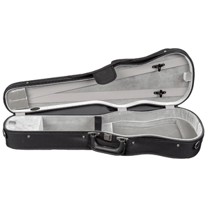 Gray Shaped Bobelock 1007 Wooden Violin Case