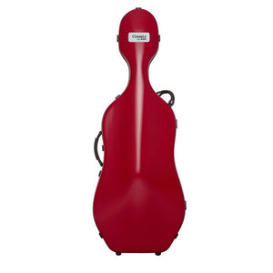 Red Cello Case with wheels