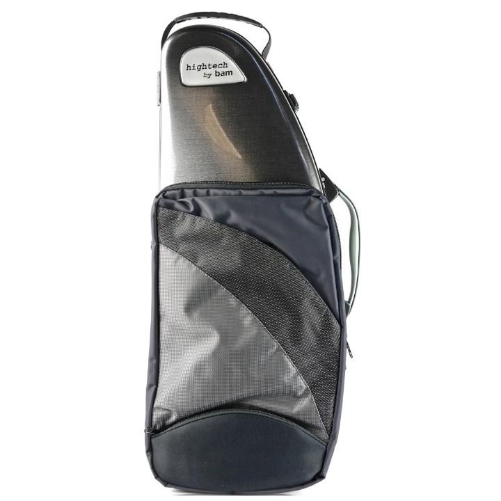Bam Alto Sax Case Tweed with pocket