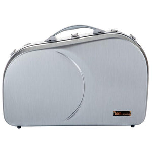 La Defense Hightech Brushed Aluminum French Horn Case