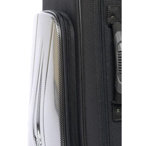 Bam New Trekking Two Trumpets Case Silver Carbon