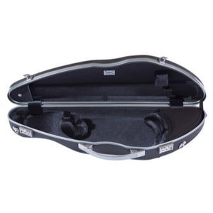 Bam Panther Slim Black Violin Case - Interior