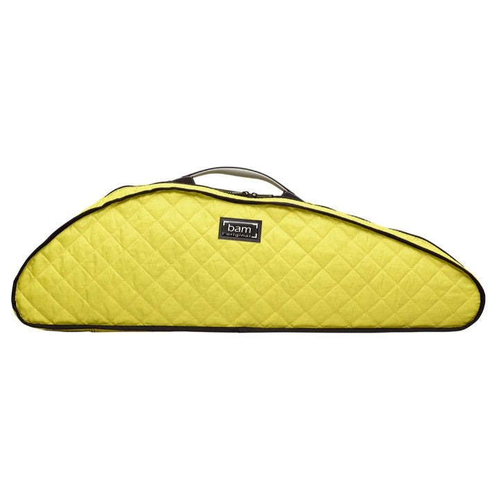 Bam Yellow Hoody for Slim Hightech Violin Case Front