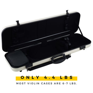 Gewa Air 2.1 Beige Oblong Violin Case - Front