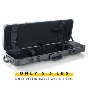 Gewa Pure 2.4 Oblong Violin Case Black