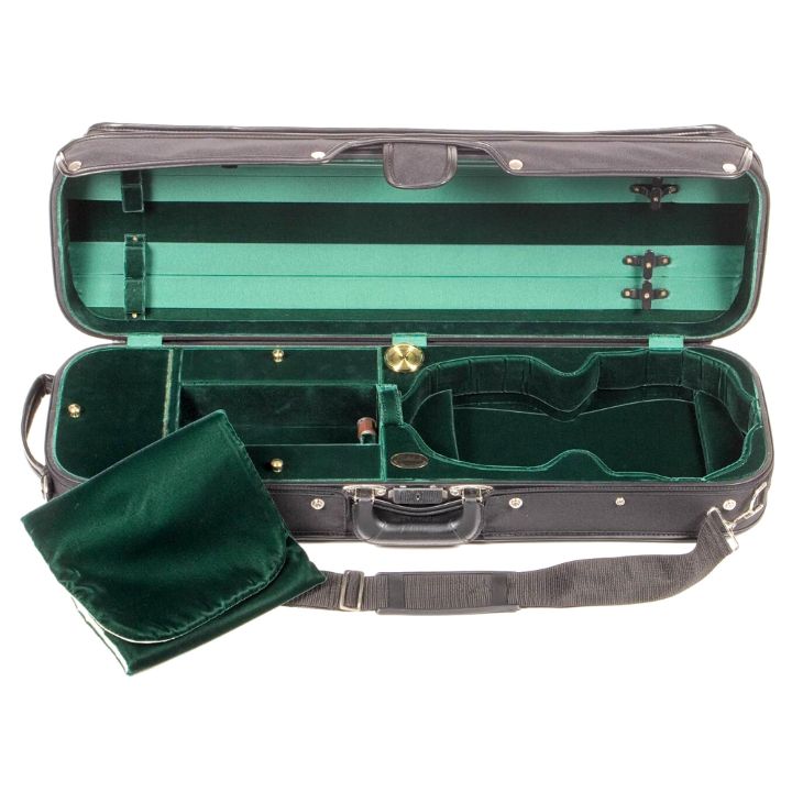 Bobelock 1017 Hill Style Violin Case Green - Great Violin Cases