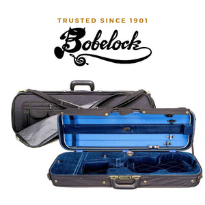 Bobelock 1051 Corregidor Oblong Violin Case Blue