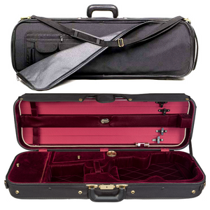 Luxury wooden violin case