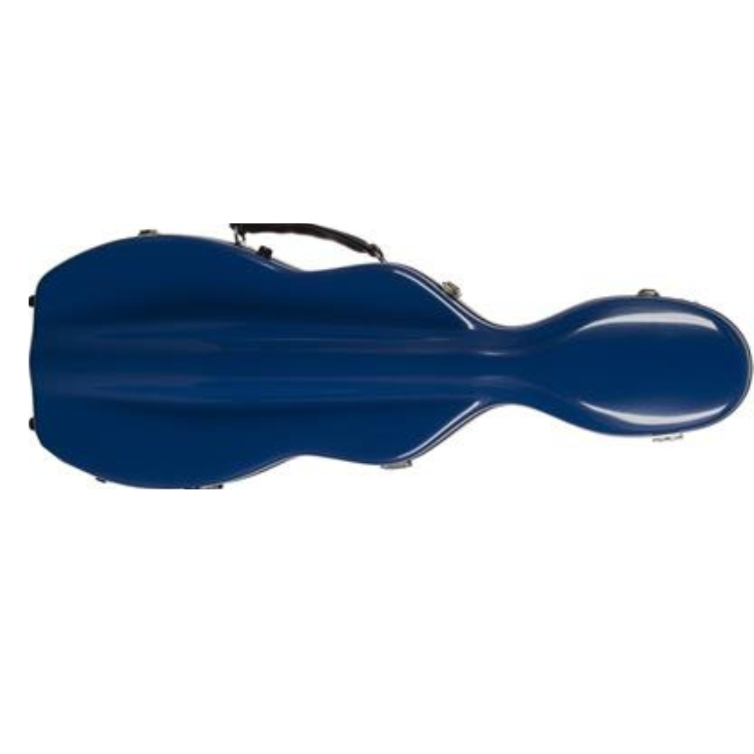 Bobelock 1062 Fiberglass Shaped Blue Violin Case