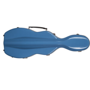 Sky Blue Fiberglass violin case