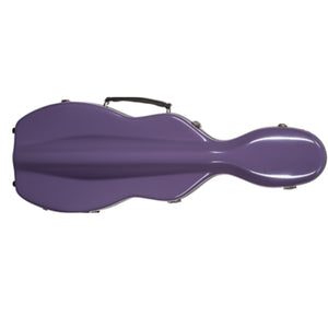 Bobelock 1062 Fiberglass Shaped Violin Case Purple