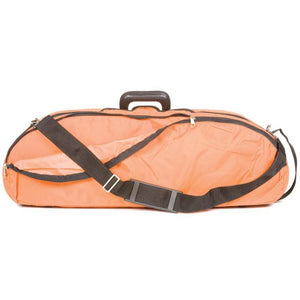 Bobelock 2048 Orange Fiberglass Half Moon Viola Case - travel Cover