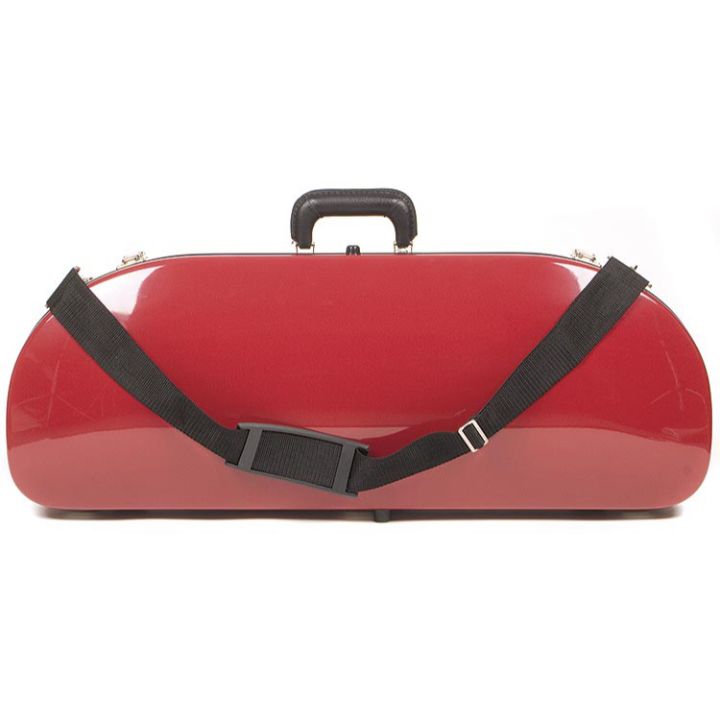 Bobelock 2048 Red Fiberglass Half Moon Viola Case