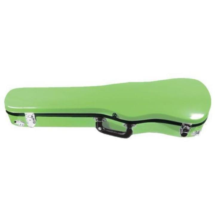 green violin case