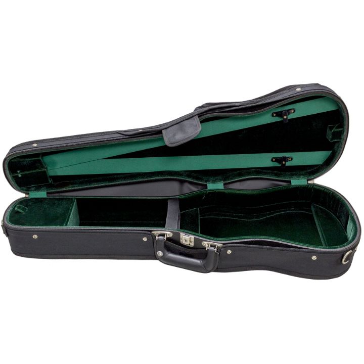 Bobelock Green 1007 Wooden Shaped Violin Case - Interior