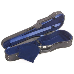 Shaped Violin Case Blue