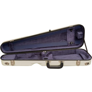 Bobelock White 1027 Arrow Fiberglass Violin Case- Interior