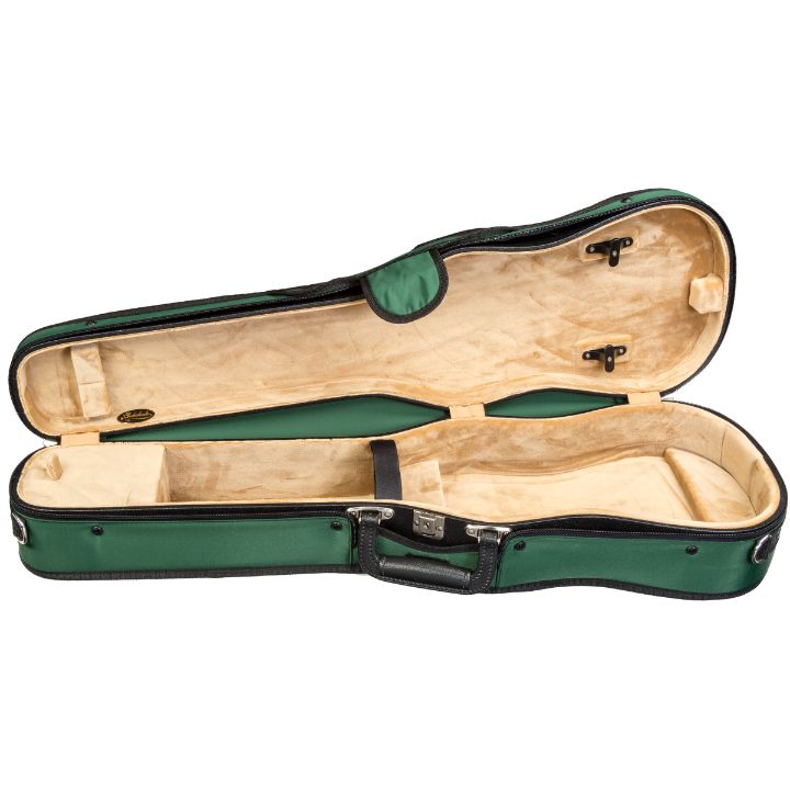Bobelock Green 1007 Puffy Shaped Violin Case- Interior