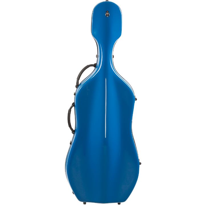 Howard Core Fiberglass Cello Case Light Blue