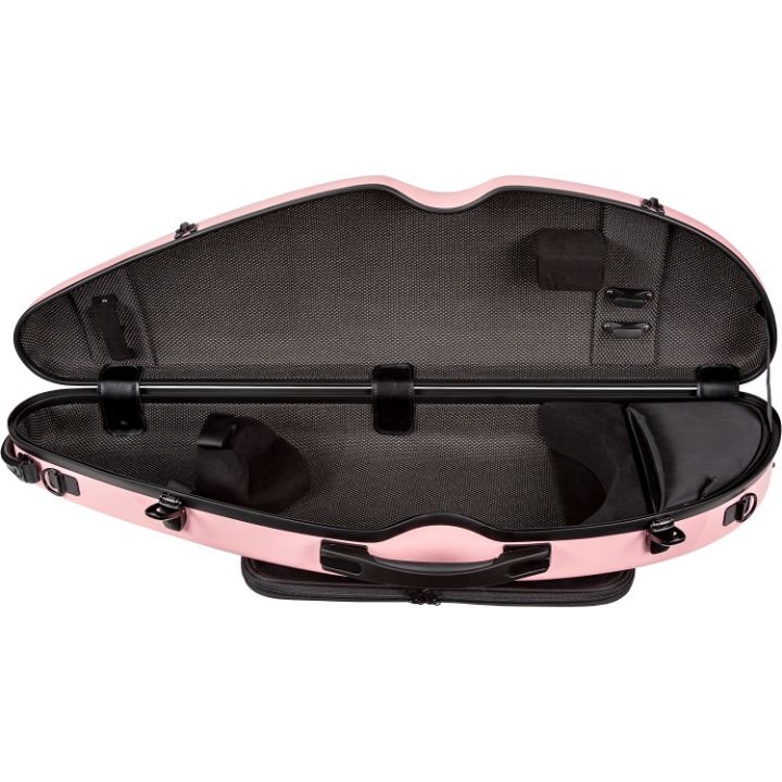 Howard Core CC433 Pink Half Moon Violin Case