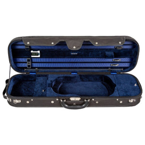 Howard Core Blue CC500 Oblong Violin Case Interior