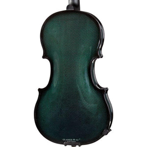 Glasser Carbon Composite Green Acoustic Electric Violin